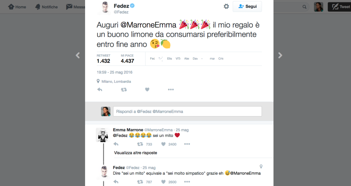 Galleria foto 'Fedez, due di picche (anche) da Emma' - foto 3
