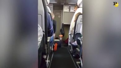 Panico sul volo Denver-Portland