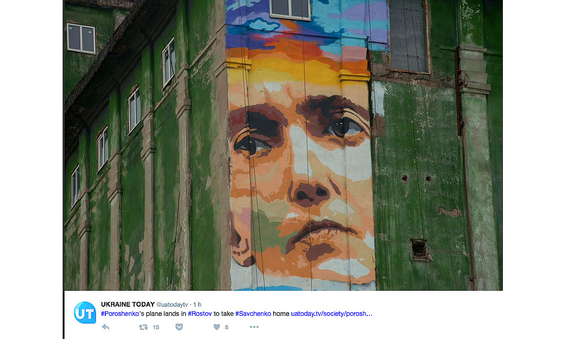 Nadia Savchenko è libera: in Ucraina accolta con gli onori militari – Foto