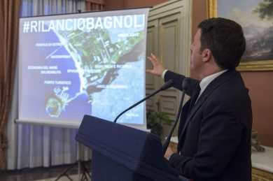 Da settimana prossima al via la bonifica di Bagnoli, parola di Renzi