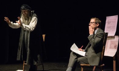 “Essere Leonardo da Vinci” di Massimiliano Finazzer Flory in scena al Cern