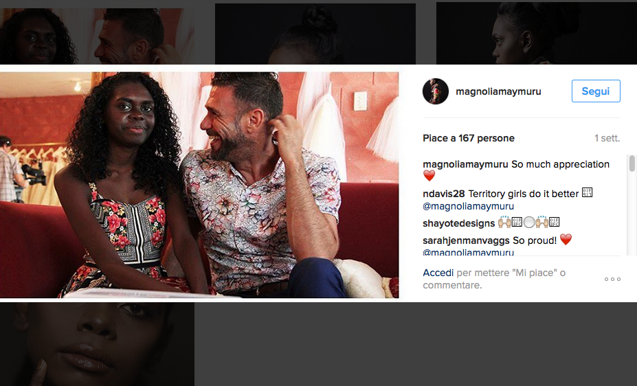 Magnolia, la prima aborigena a Miss Mondo