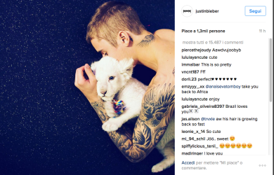 Justin Bieber, è ancora guerra con gli animalisti