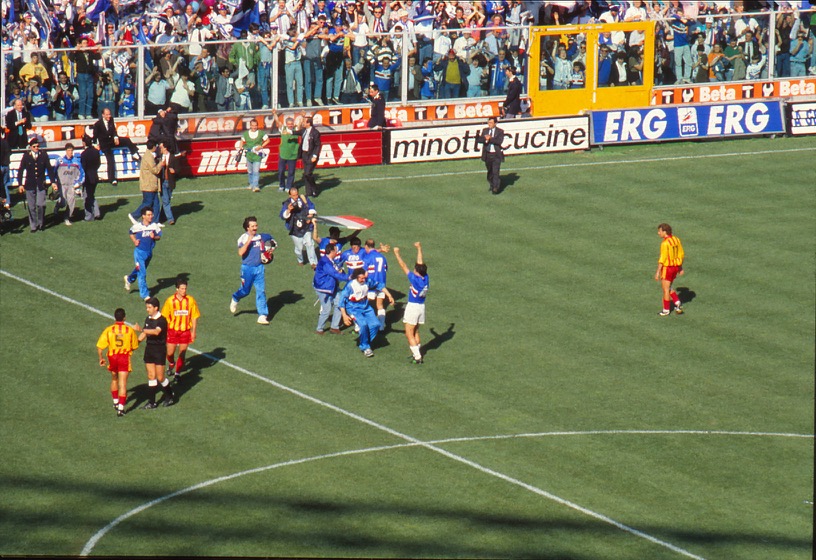 Il 19 maggio la Sampdoria festeggia 25 anni dallo storico Scudetto del 1991