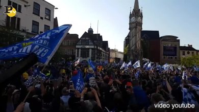 La parata del Leicester campione