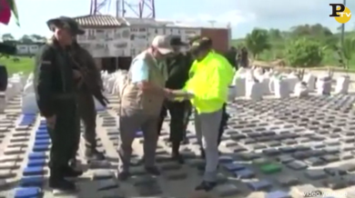 Colombia: sequestrate 8 tonnellate di cocaina