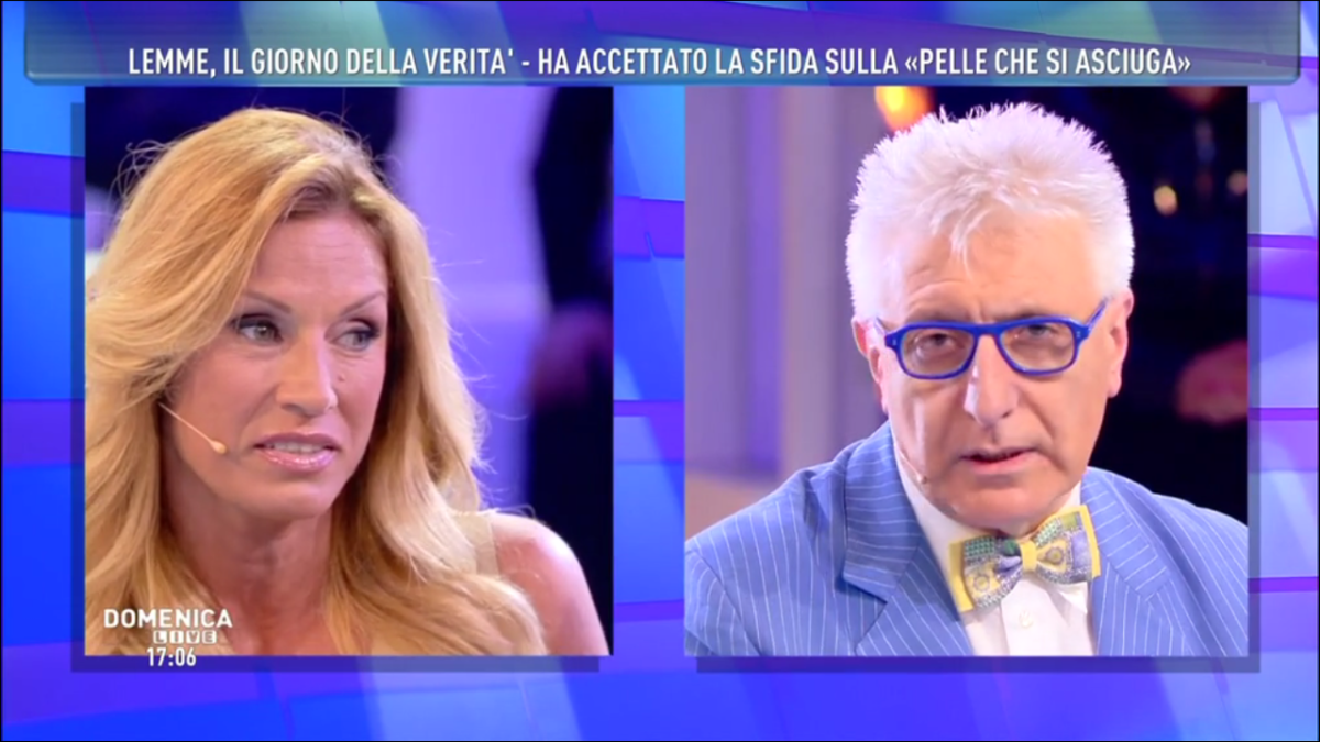 Galleria foto 'Domenica Live: lite in diretta, schiaffeggiato il dietologo Lemme' - foto 9