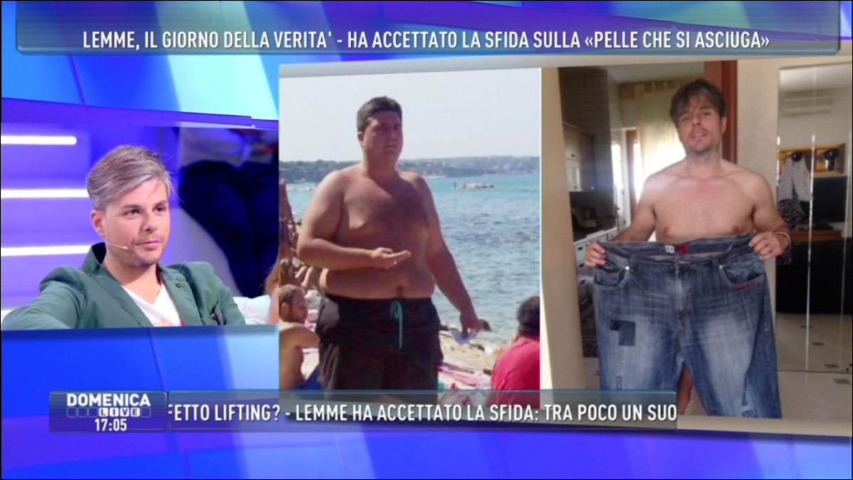 Galleria foto 'Domenica Live: lite in diretta, schiaffeggiato il dietologo Lemme' - foto 13