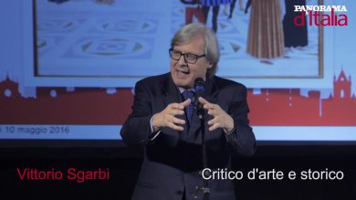 La lezione d’arte a Perugia di Vittorio Sgarbi