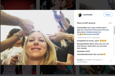 Cannes 2016, il dietro le quinte è social