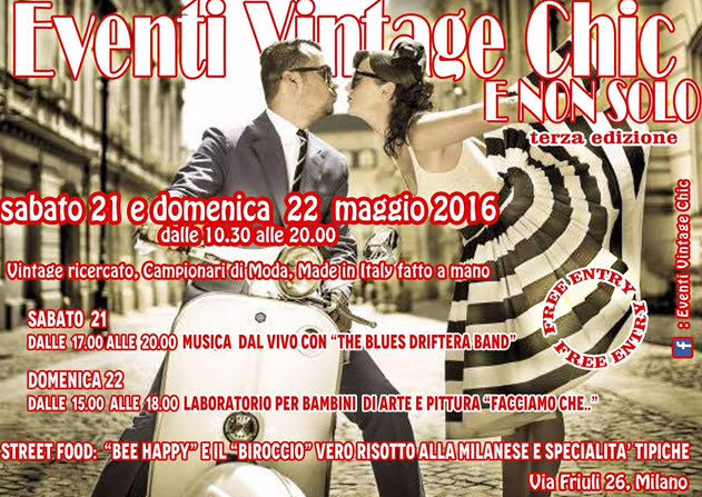 Vintage, l’appuntamento di Milano