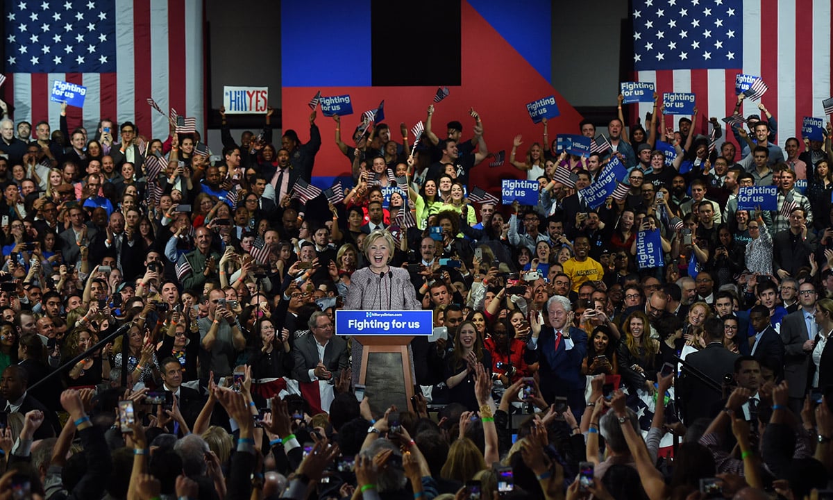 USA 2016, primarie: foto di una lunga corsa