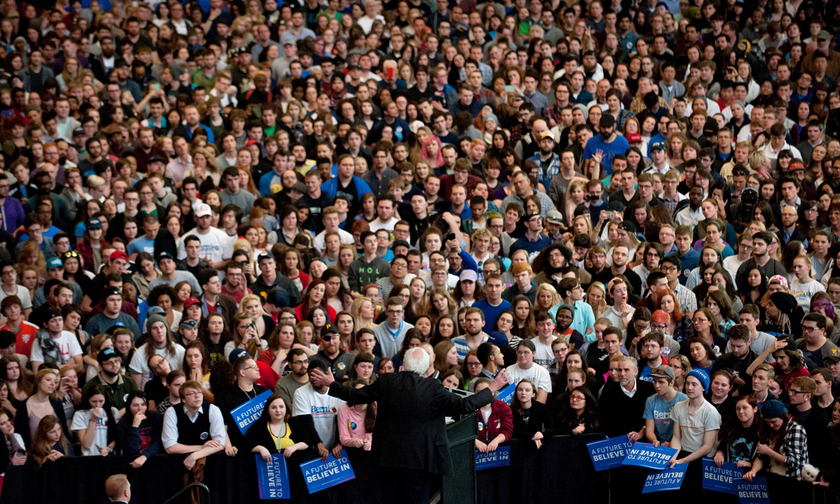 USA 2016, primarie: foto di una lunga corsa
