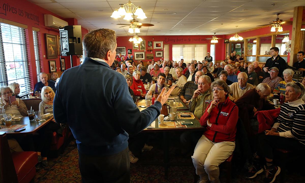 USA 2016, primarie: foto di una lunga corsa