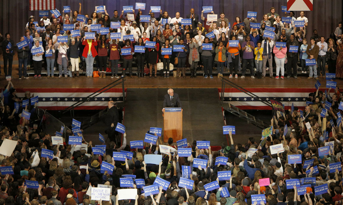 USA 2016, primarie: foto di una lunga corsa