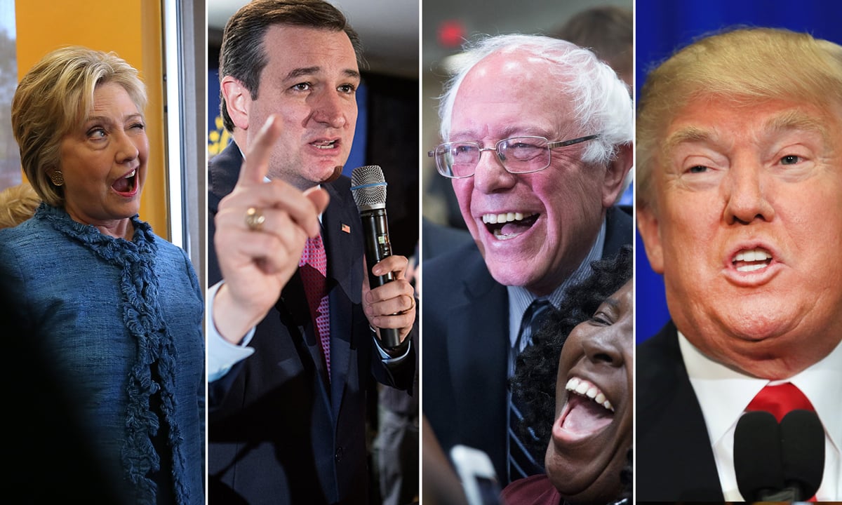 USA 2016, primarie: foto di una lunga corsa