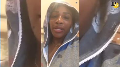 Serena Williams mangia cibo per cani e sta male