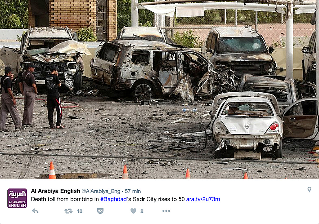 Baghdad, strage firmata Isis