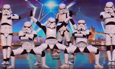Britain’s Got Talent, la danza degli Stormtrooper
