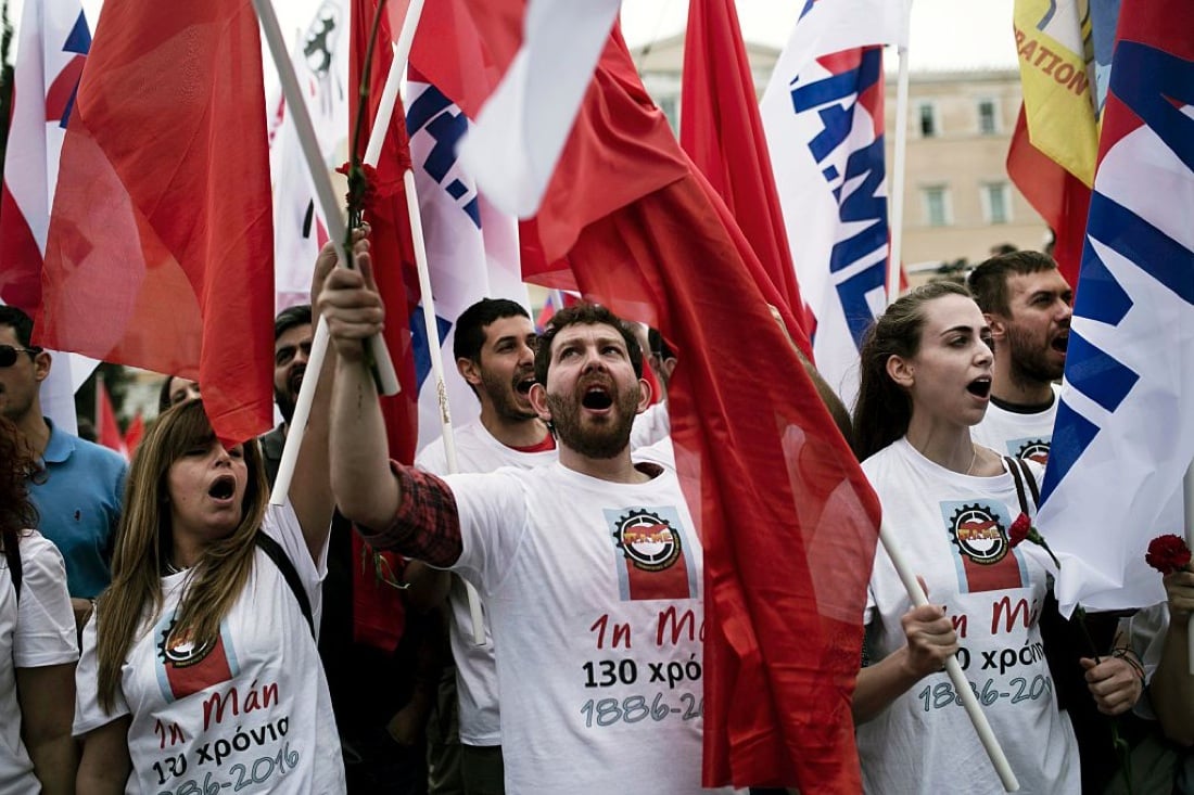In Grecia è ancora austerity e proteste – FOTO In Grecia è ancora austerity e proteste – FOTO