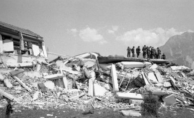 Terremoto del Friuli 1976, la “Julia” e gli angeli in grigioverde