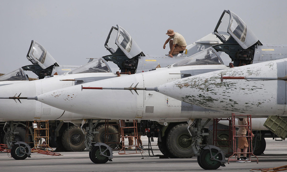 Siria, ecco le Forze aeree russe – Foto