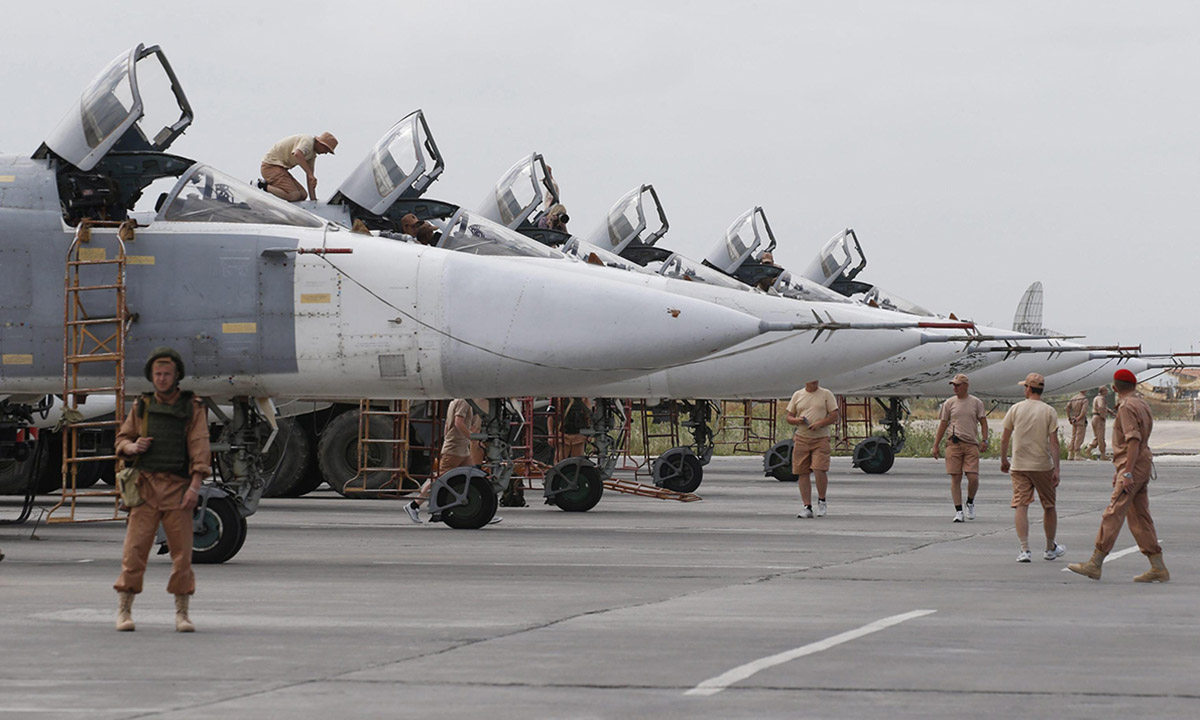 Siria, ecco le Forze aeree russe – Foto