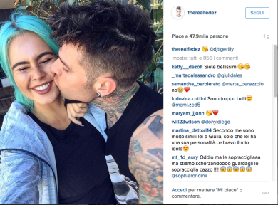Fedez è innamorato di dj Tigerlily