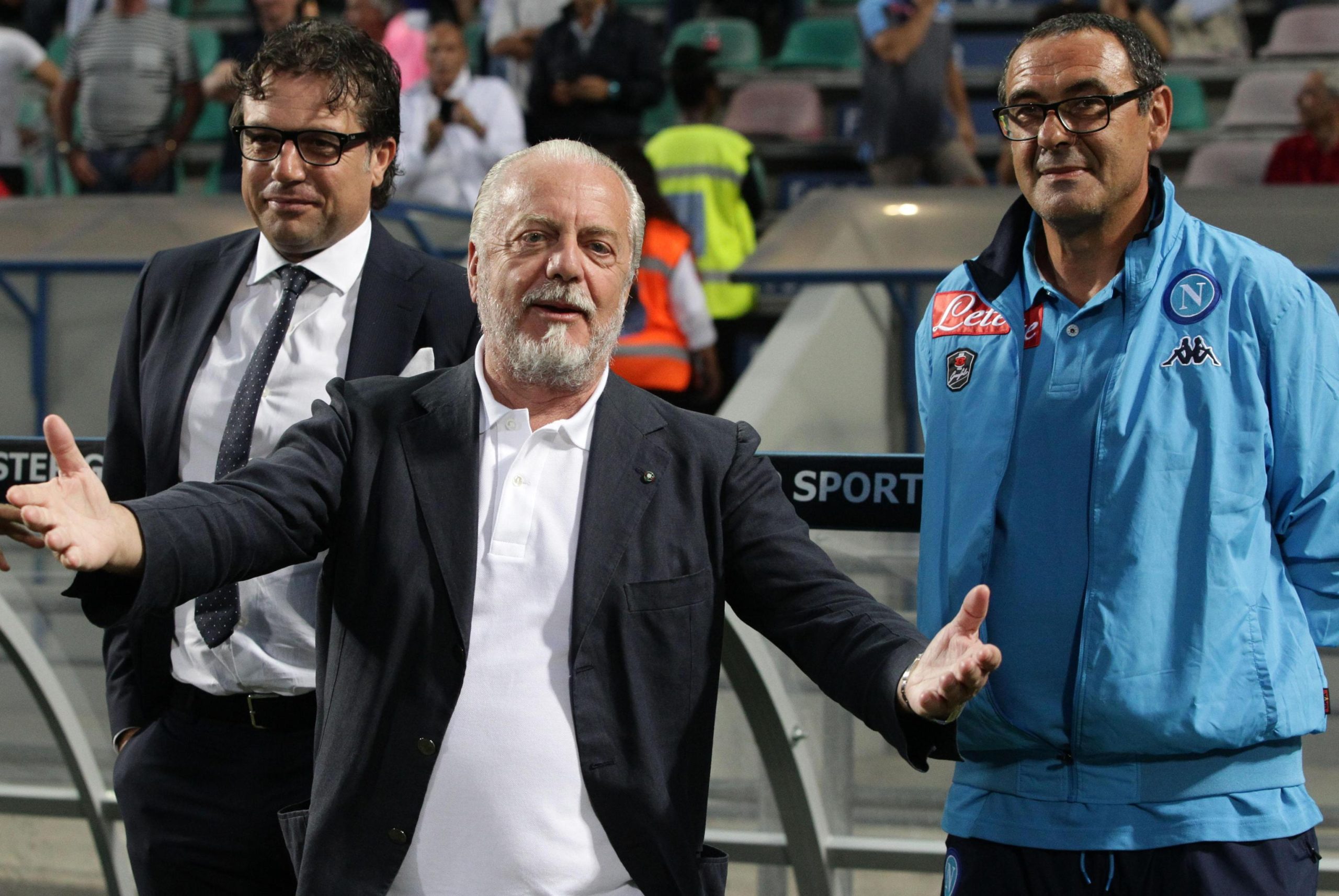 De Laurentiis conferma Sarri via Televideo: il Napoli torna agli anni Ottanta De Laurentiis conferma Sarri via Televideo: il Napoli torna agli anni Ottanta