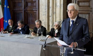 Sergio Mattarella: paese fermo se i giovani non hanno lavoro