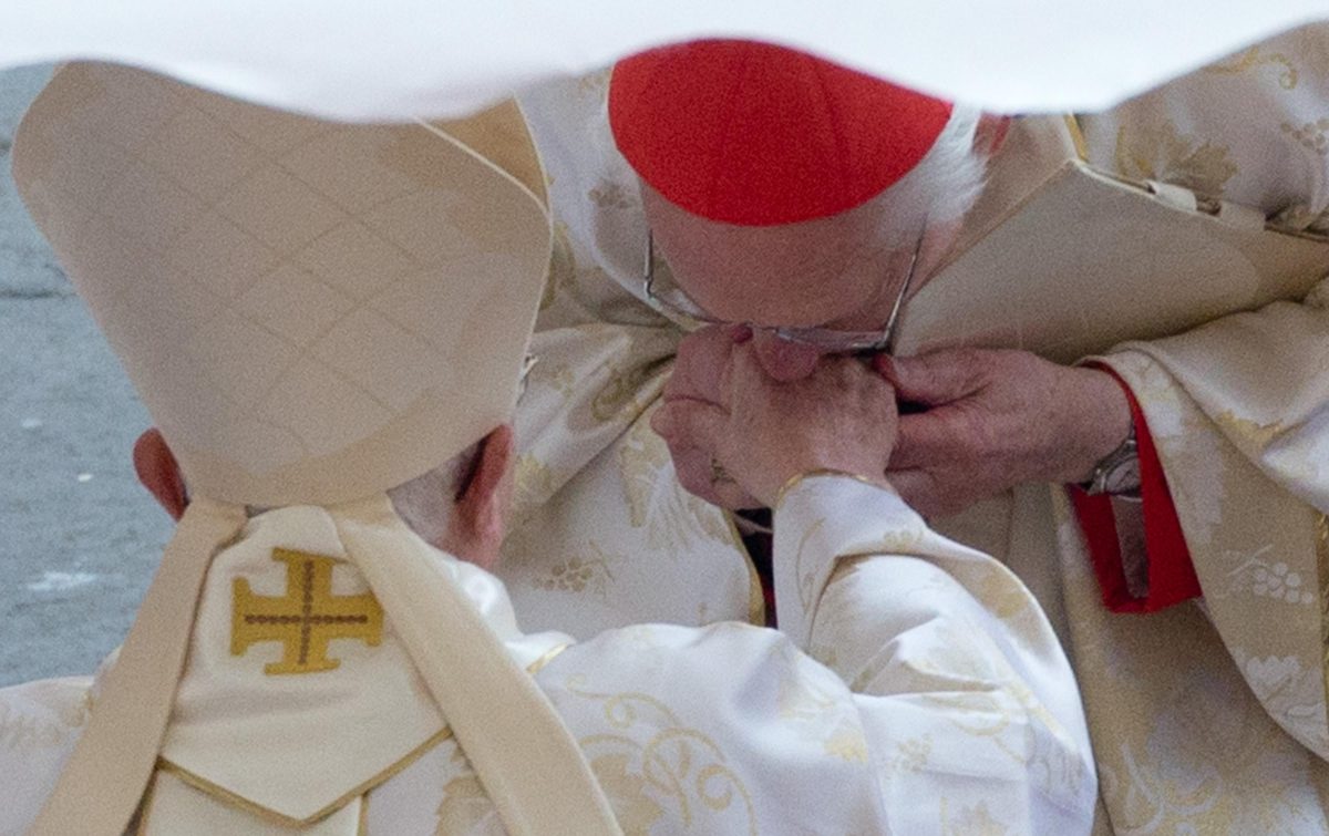 Galleria foto 'L’omaggio di Papa Francesco a Ratzinger, per i 65 anni di sacerdozio' - foto 28