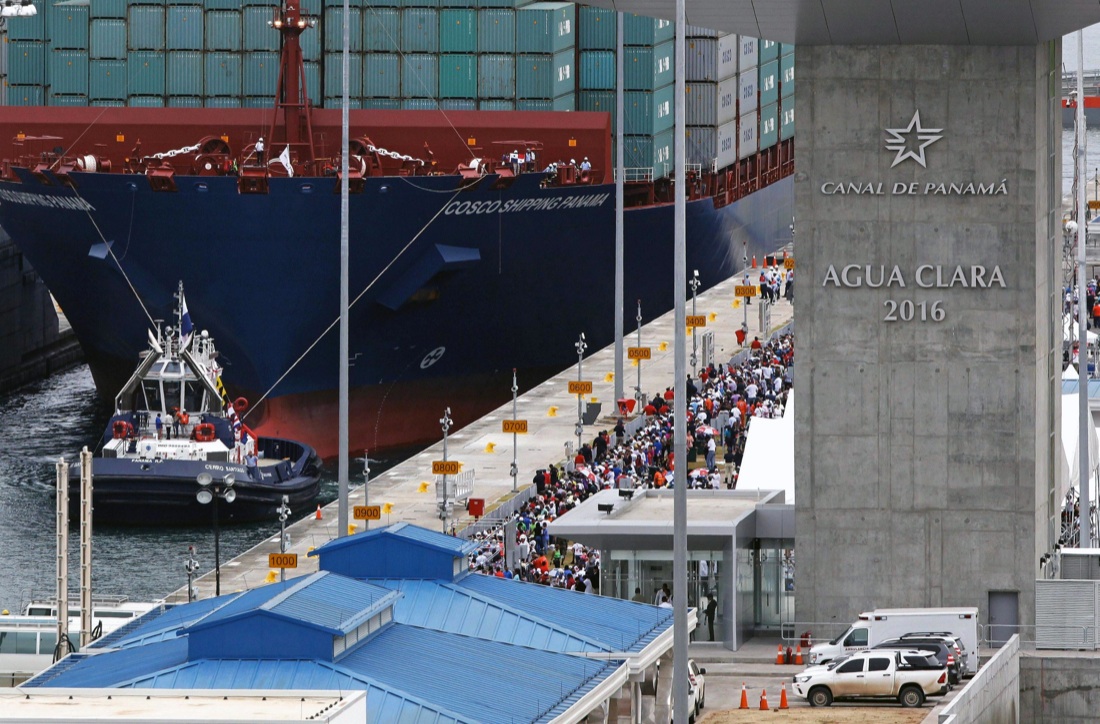 Panama, la festa per il nuovo Canale – Foto Panama, la festa per il nuovo Canale – Foto