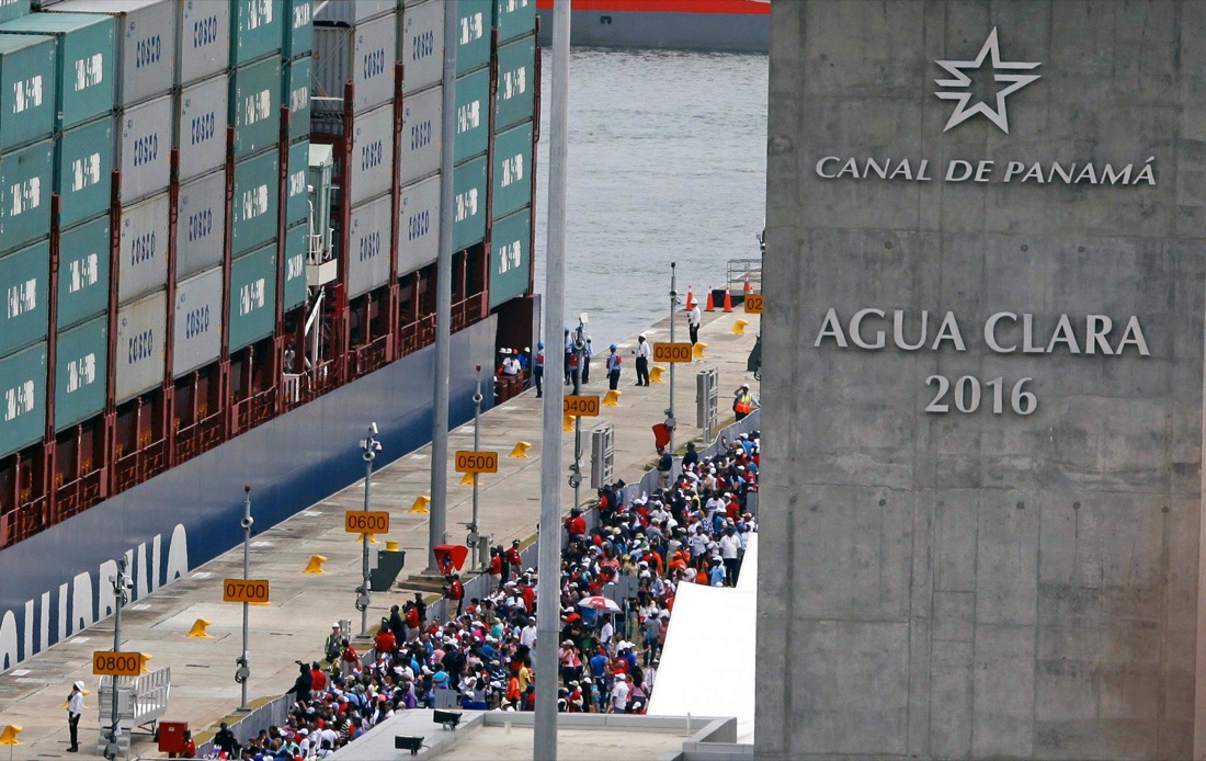 Panama, la festa per il nuovo Canale – Foto Panama, la festa per il nuovo Canale – Foto