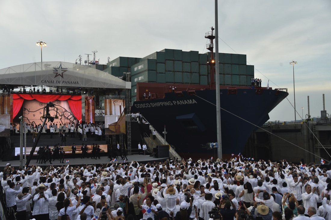 Panama, la festa per il nuovo Canale – Foto Panama, la festa per il nuovo Canale – Foto