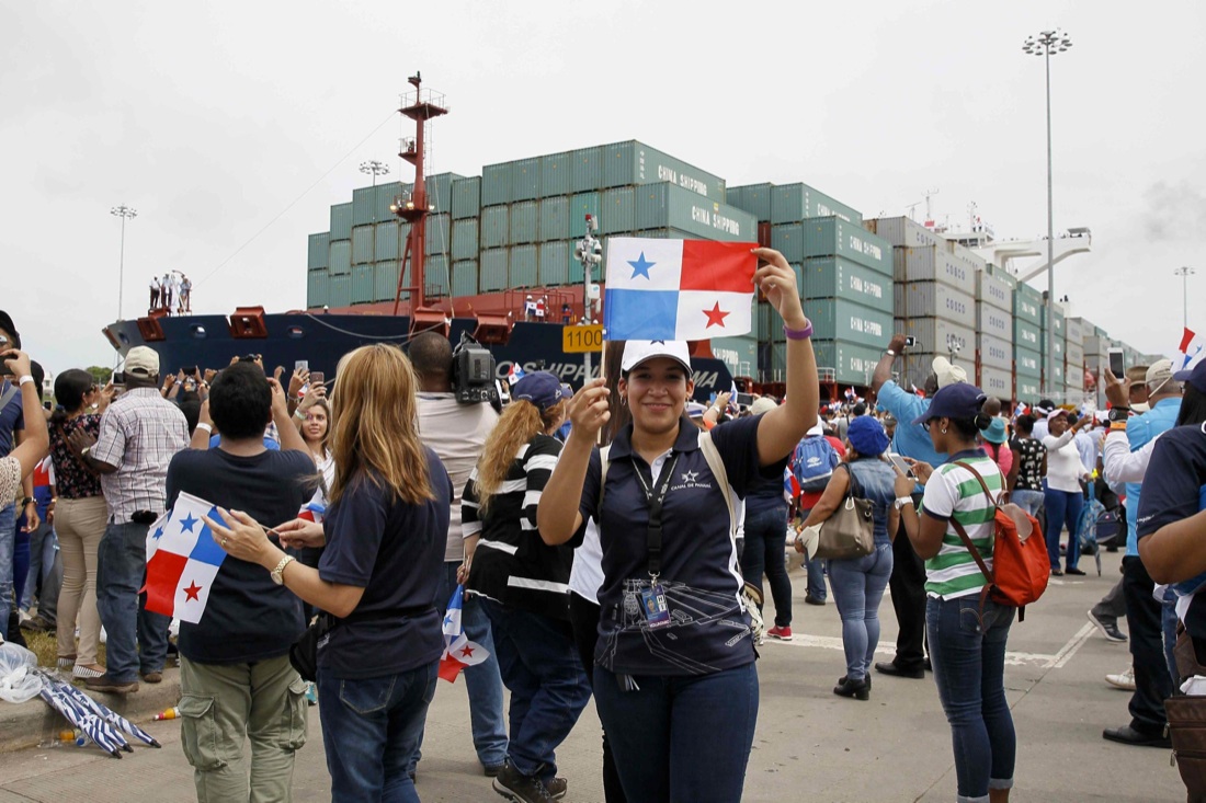Panama, la festa per il nuovo Canale – Foto Panama, la festa per il nuovo Canale – Foto