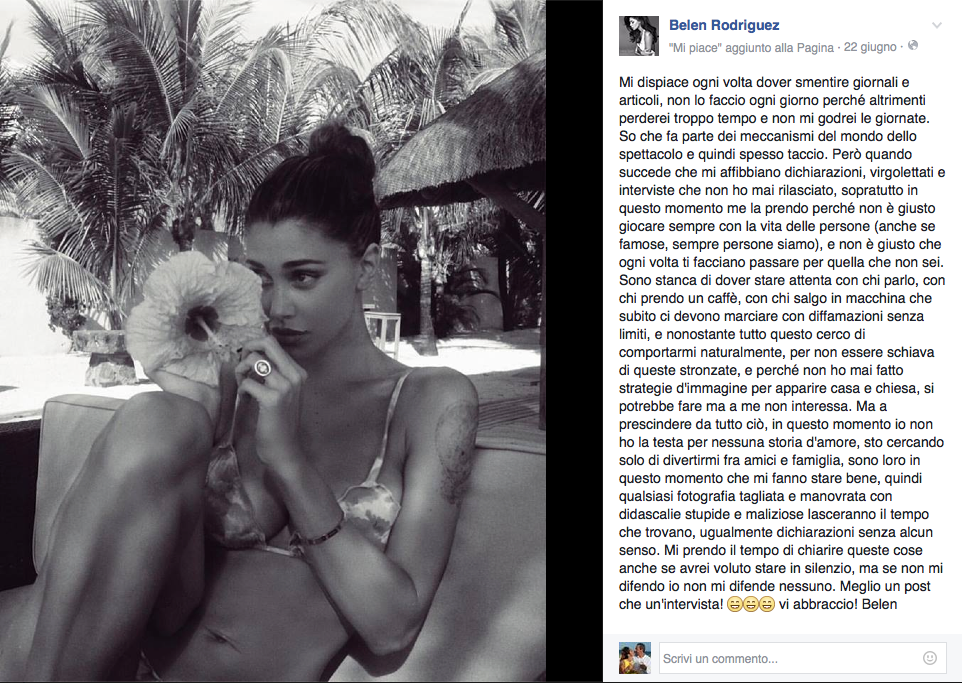 Belén Iannone, la telenovela continua