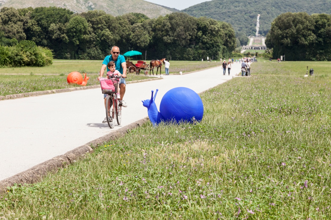 La Cracking Art colora la Reggia di Caserta La Cracking Art colora la Reggia di Caserta