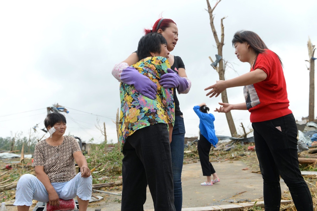 Cina, centinaia tra morti e feriti per un tornado