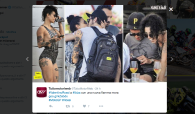 Valentino Rossi, la nuova fiamma è una misteriosa morettina