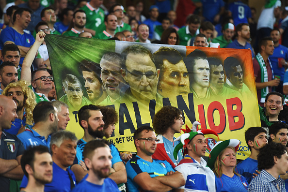 Euro 2016: Italia-Irlanda, lo spettacolo dei tifosi