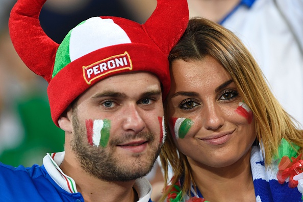 Euro 2016: Italia-Irlanda, lo spettacolo dei tifosi