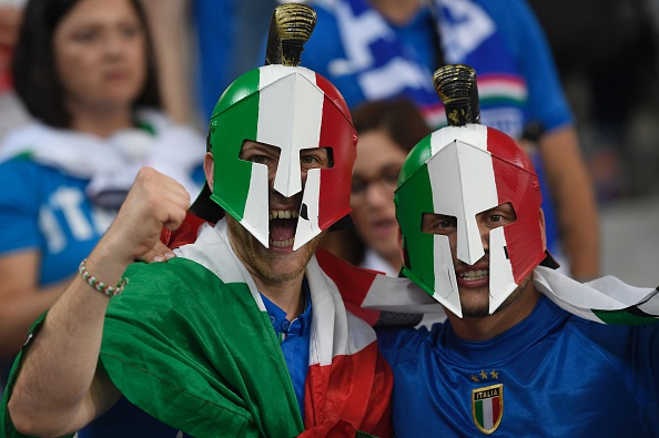 Euro 2016: Italia-Irlanda, lo spettacolo dei tifosi