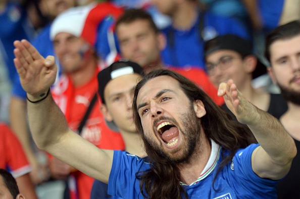Euro 2016: Italia-Irlanda, lo spettacolo dei tifosi