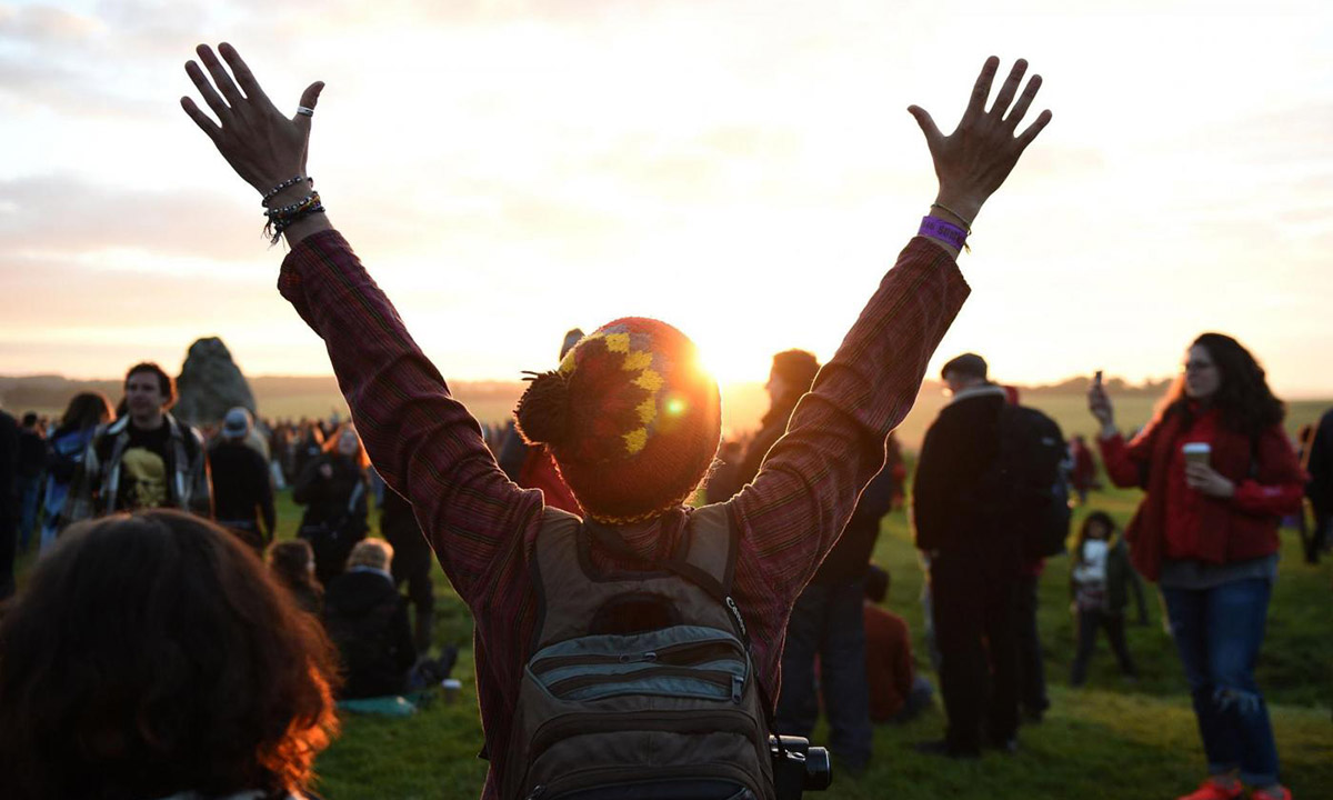 Il solstizio d’estate a Stonehenge Il solstizio d’estate a Stonehenge