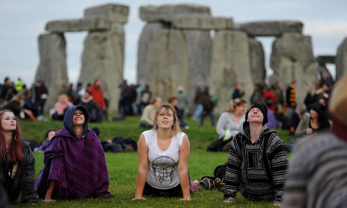 Il solstizio d’estate a Stonehenge Il solstizio d’estate a Stonehenge
