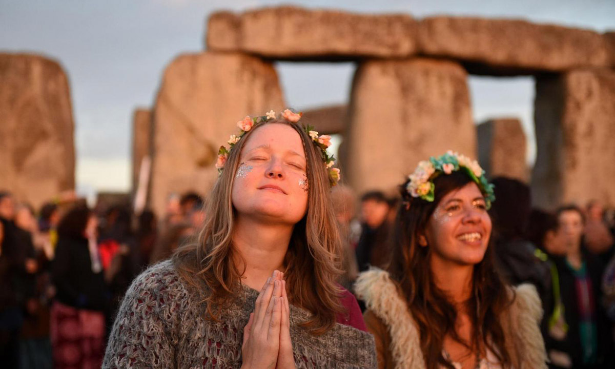 Il solstizio d’estate a Stonehenge Il solstizio d’estate a Stonehenge