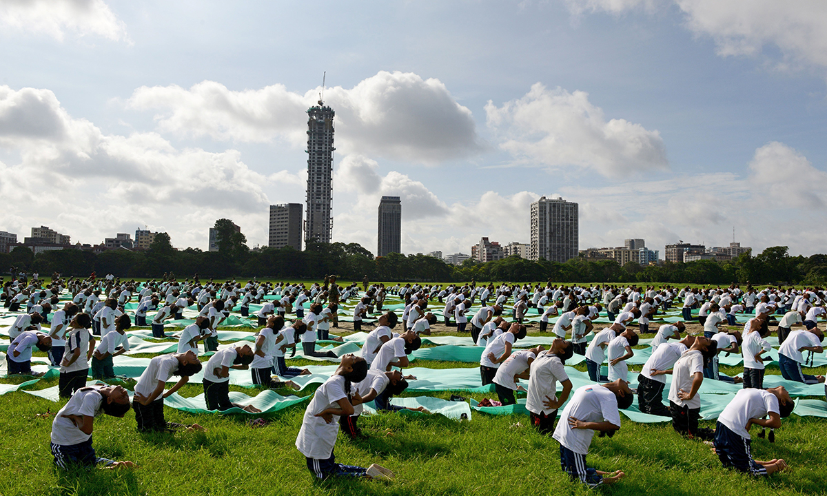 Giornata internazionale dello Yoga: le foto più belle Giornata internazionale dello Yoga: le foto più belle