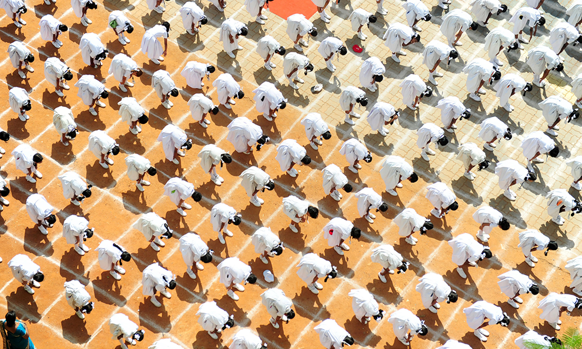 Giornata internazionale dello Yoga: le foto più belle Giornata internazionale dello Yoga: le foto più belle