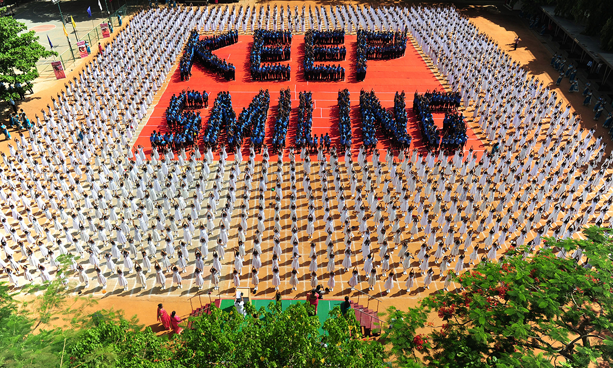 Giornata internazionale dello Yoga: le foto più belle Giornata internazionale dello Yoga: le foto più belle