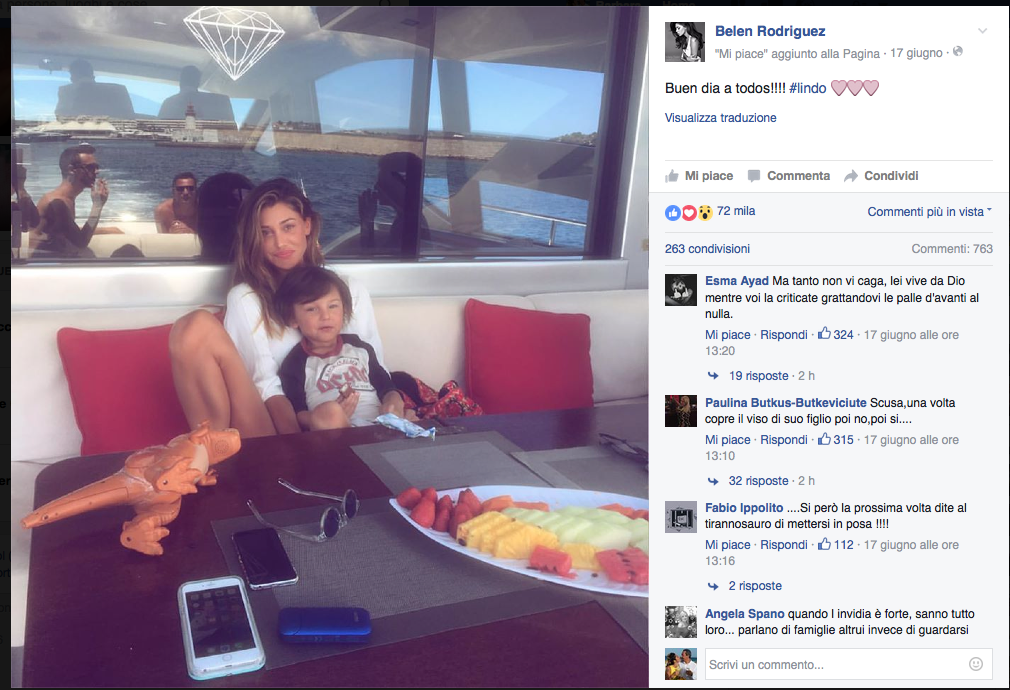 Belén Rodriguez sexy a Ibiza